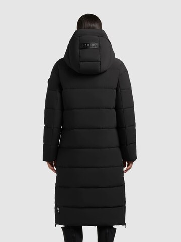 khujo Winter Jacket 'Inda' in Black