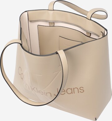 Cabas Calvin Klein Jeans en beige