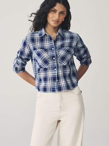 Next Bluse in Blau: Vorderseite