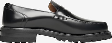 Henry Stevens Classic Flats 'Haywood' in Black