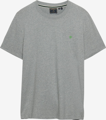 Superdry & Co Shirt 'ESSENTIAL' in Grey: front