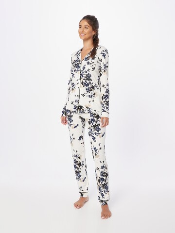 SCHIESSER Pajama in White: front