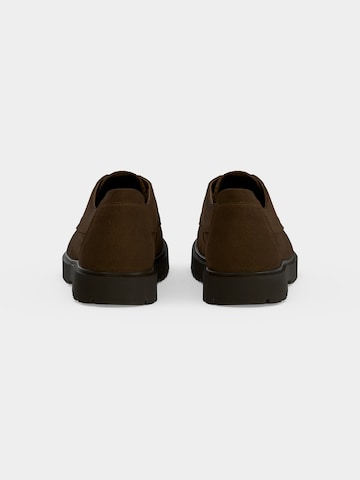 brūns BIRKENSTOCK Kurpes ar šņorēm 'Highwood'