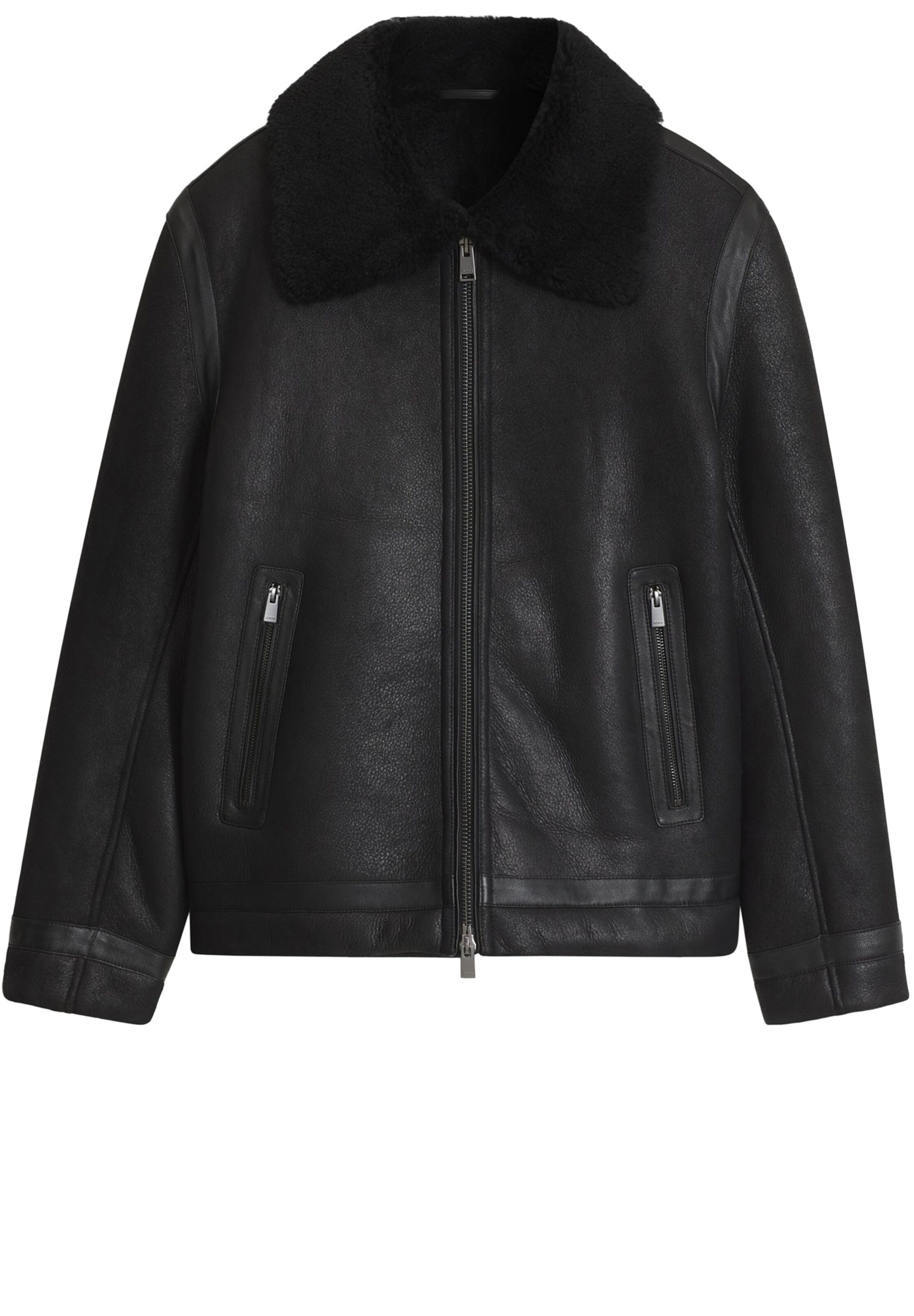 BOSS Between-Season Jacket ' Morbin ' in Black: front