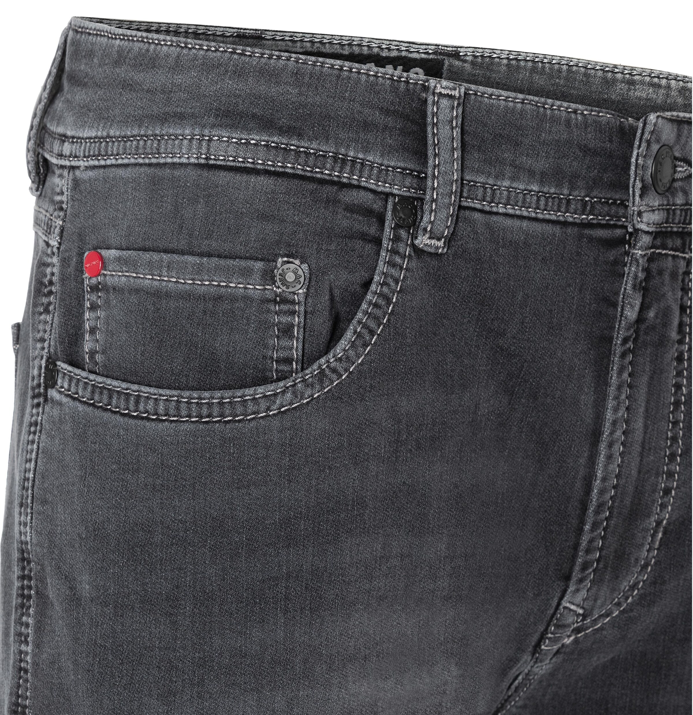MAC Regular Jeans in Grau