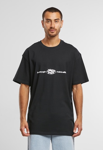 Mister Tee Μπλουζάκι 'Every Spin Wins' σε μαύρο: μπροστά