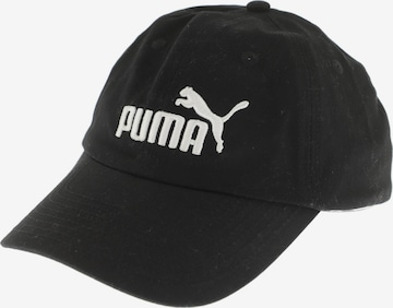 PUMA Hat & Cap in One size in Black: front