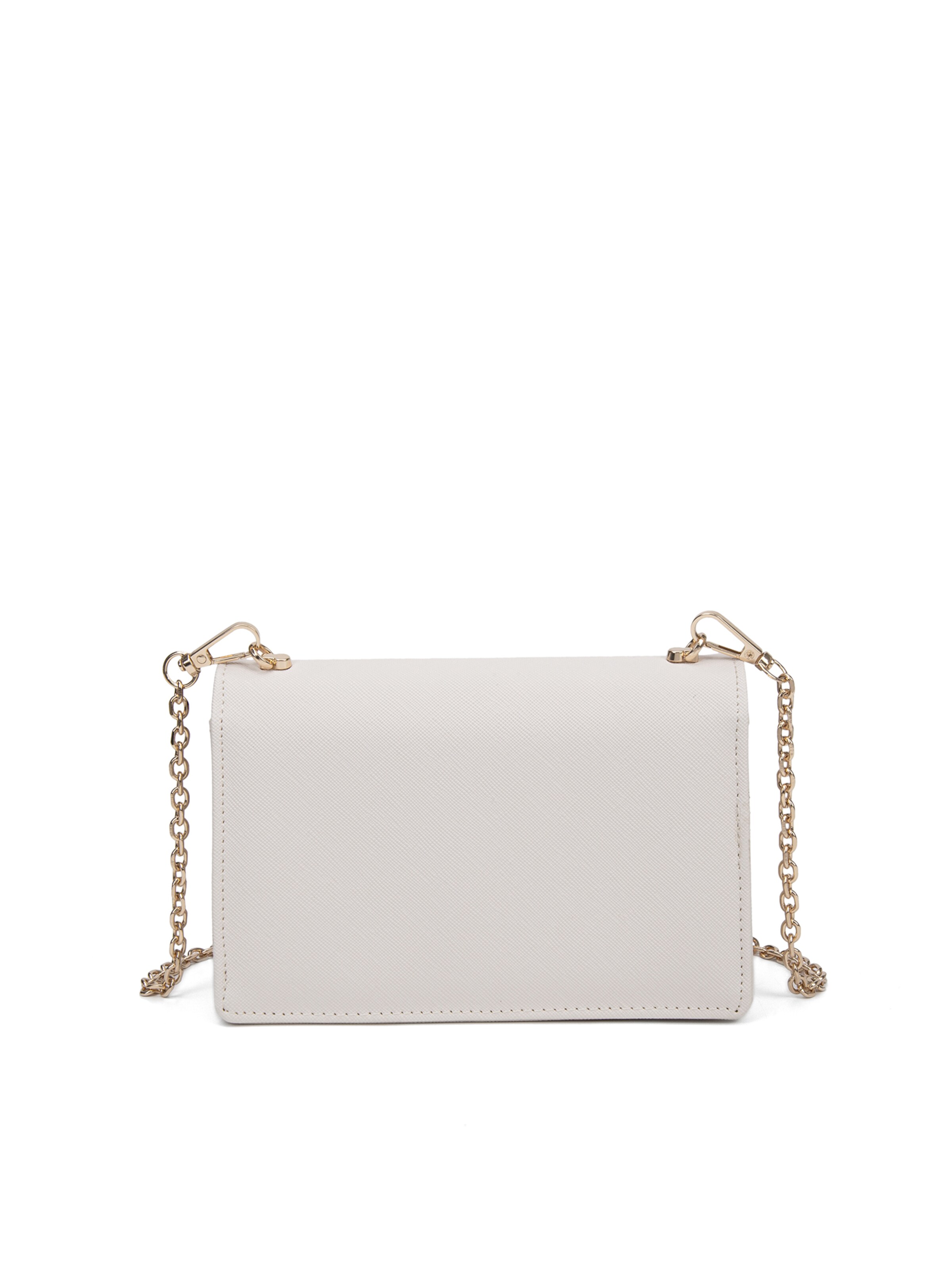 Borsa a tracolla 'Borsa a Tracolla Donna Diana&Co Poliestere Bottone Magnetico Tracolla Catena Rimovibile' di Diana&Co. in beige