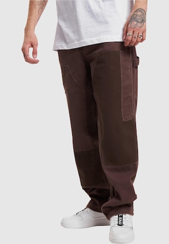 regular Pantaloni di Karl Kani in marrone: frontale