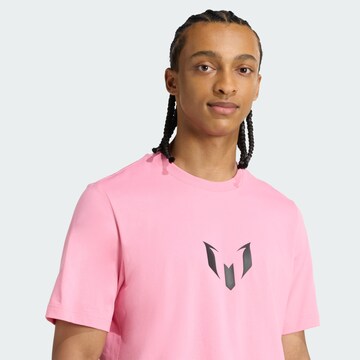 ADIDAS PERFORMANCE Performance shirt 'Messi' in Pink