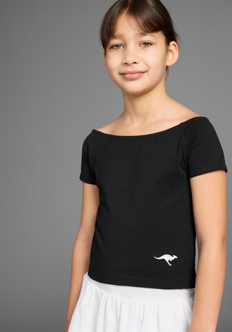 KangaROOS Shirt in Black