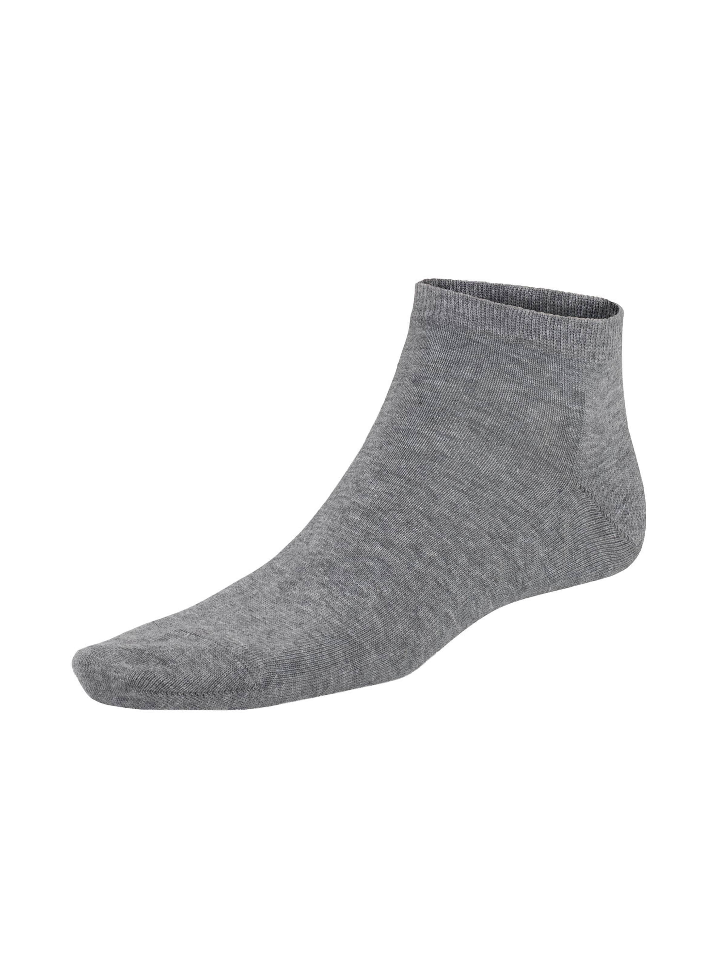 Chaussettes 'Fresh Up' KUNERT en gris : devant