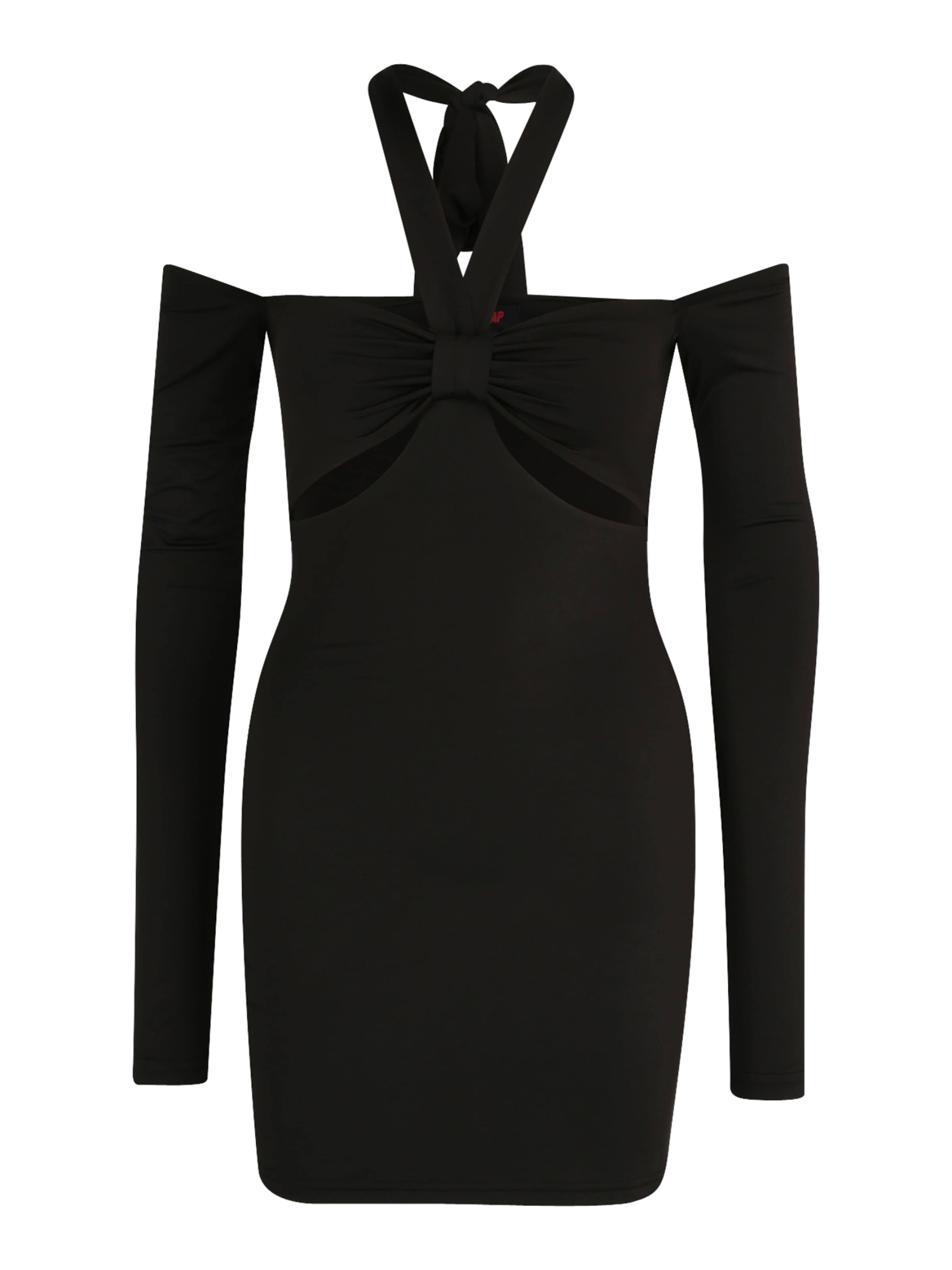 Robe Misspap en noir : devant