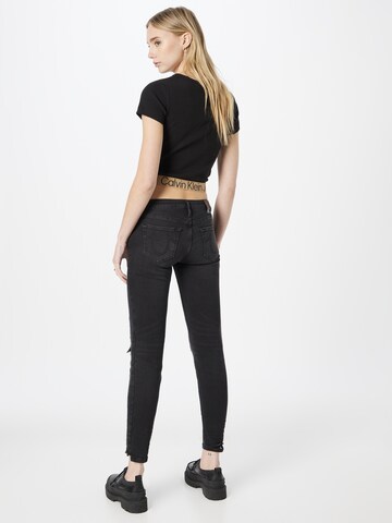 True Religion Slimfit Jeans 'HALLE' i sort