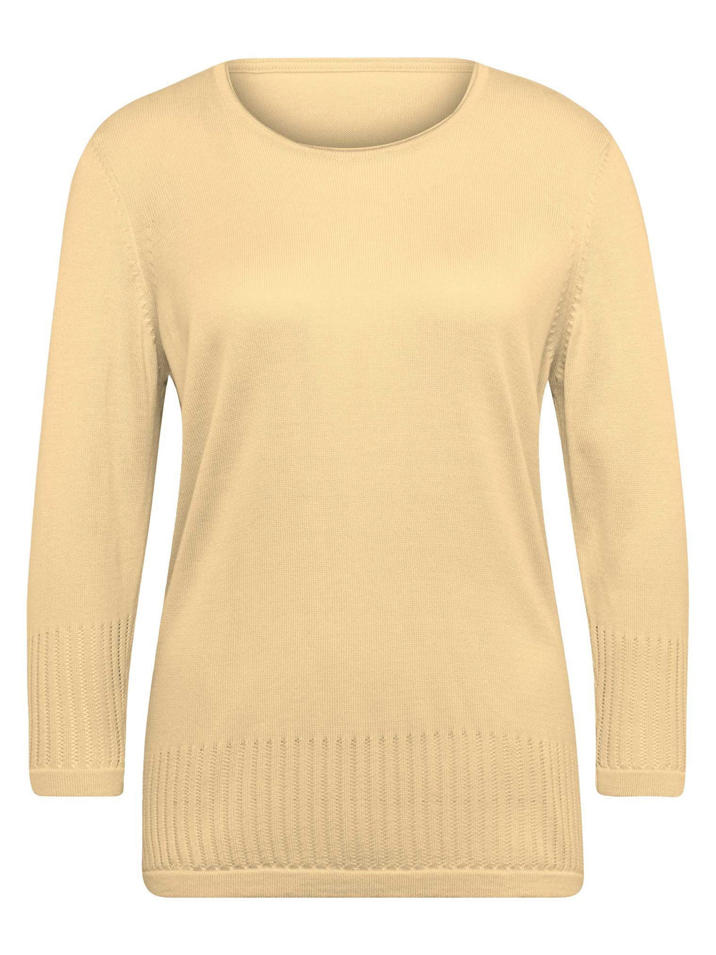 Goldner Trui in Geel: voorkant