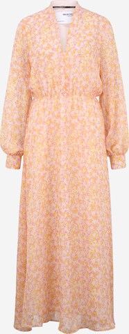 Selected Femme Tall Šaty 'Jeanie' – oranžová: přední strana