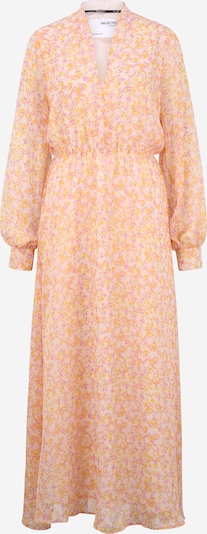 Selected Femme Tall Robe 'Jeanie' en mauve / orange / blanc naturel, Vue avec produit