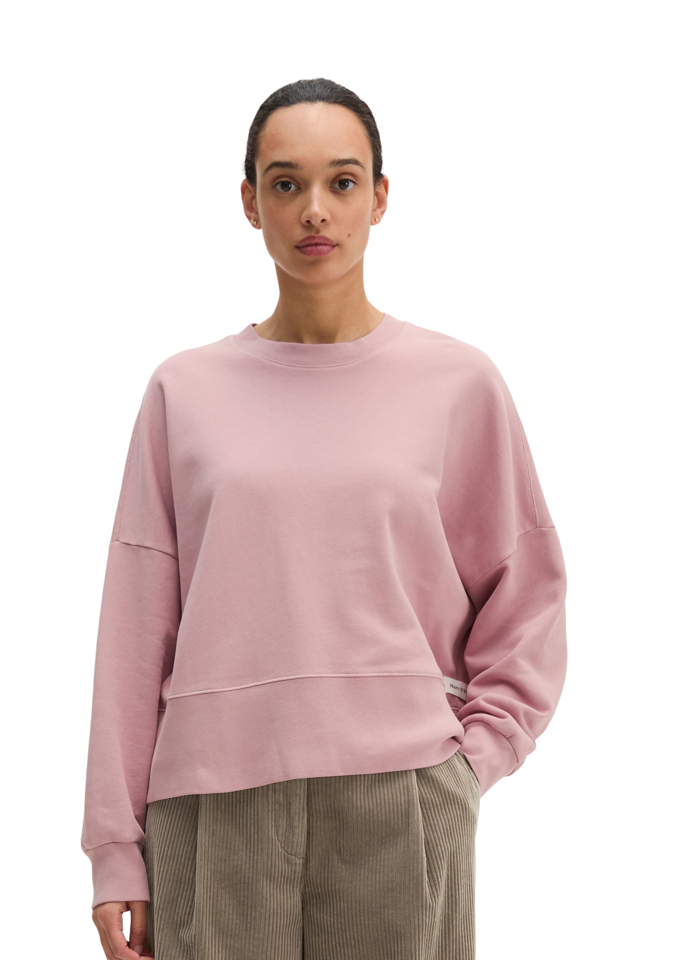 Marc O'Polo Sweatshirt in Pink: front