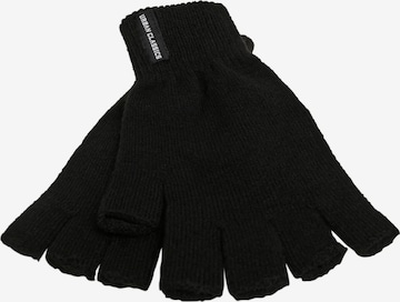 Urban ClassicsRukavice bez prstiju - crna boja: prednji dio