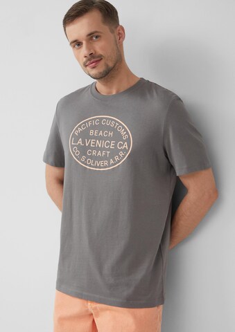 s.Oliver T-Shirt in Grau: Vorderseite