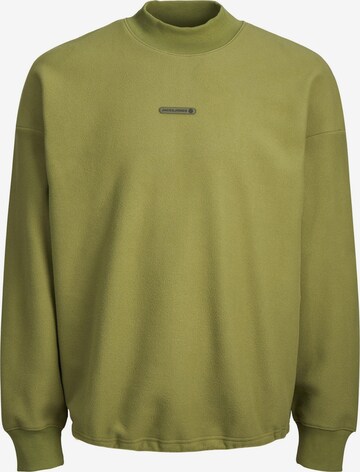 JACK & JONES Sweatshirt i grøn: forside