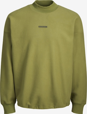 JACK & JONES Sweatshirt i grøn: forside