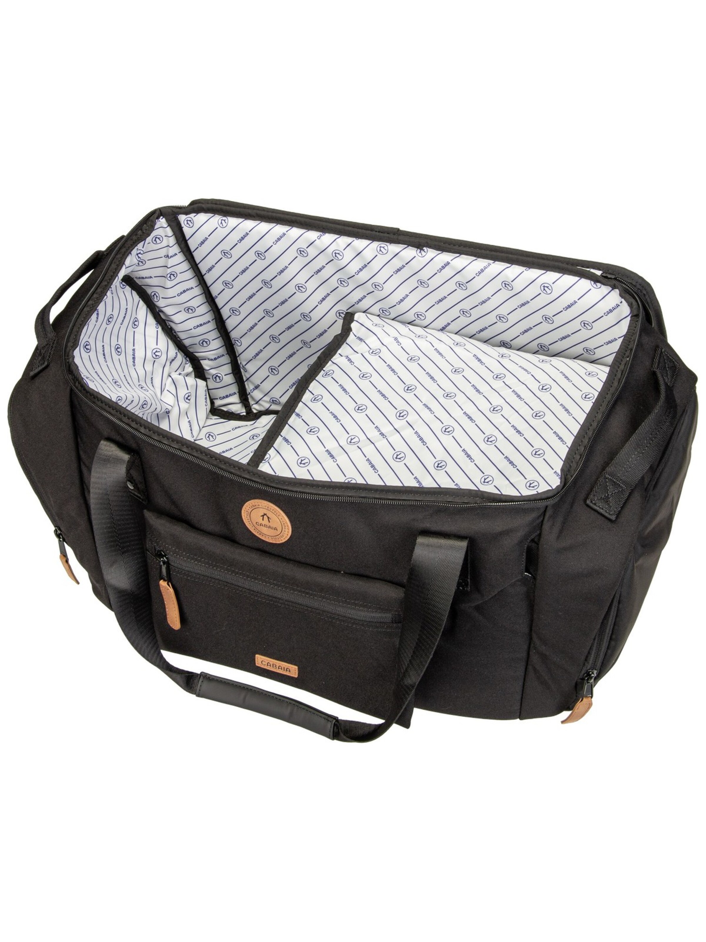 Cabaia Sporttasche ' Duffle Explorer Medium ' in Schwarz