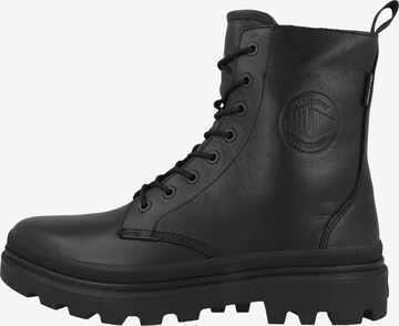 Palladium Lace-Up Boots in Black