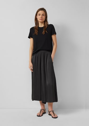 Wide Leg Pantalon s.Oliver en noir