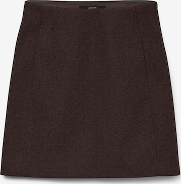 VERO MODA Rock 'VMFORTUNALLISON' in Braun: Vorderseite