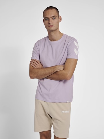 Hummel Performance Shirt 'LEGACY CHEVRON' in Purple