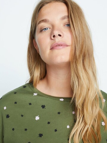 MANGO Shirt 'Easypri' in Groen