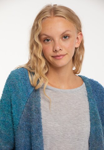 MYMO Knit Cardigan in Blue