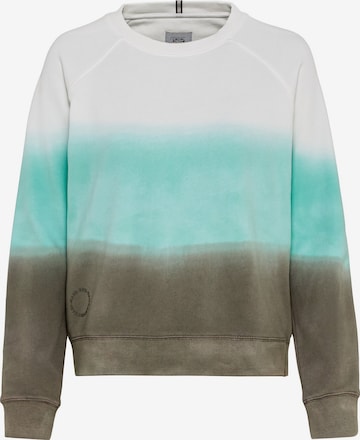 CAMEL ACTIVE Sweatshirt mit Dip-Dye-Effekt in Mischfarben: predná strana
