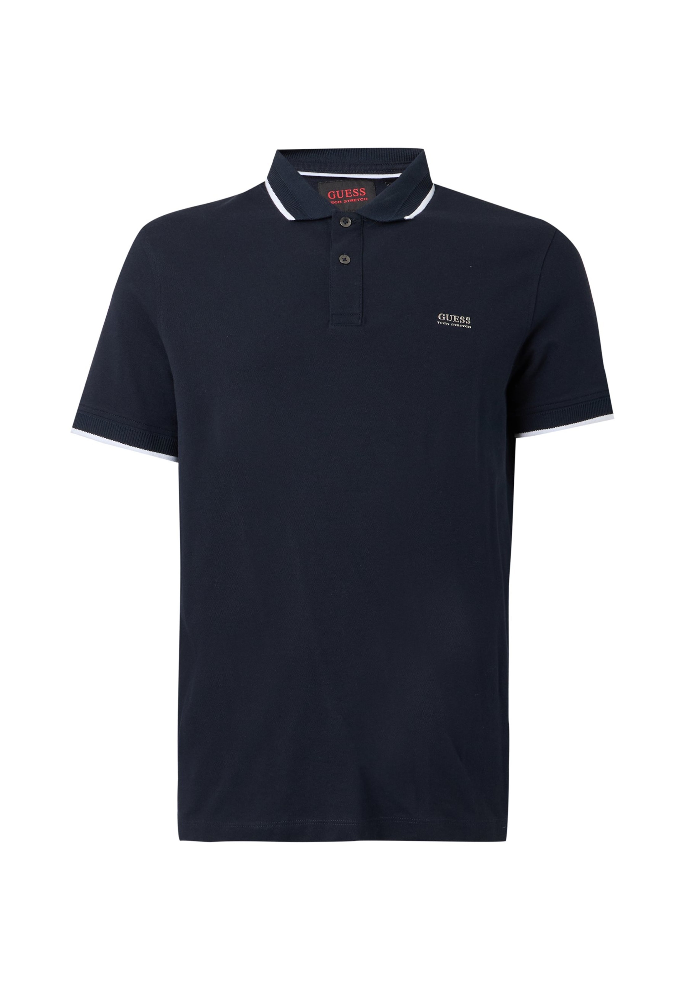 GUESS - Camiseta en azul: frente