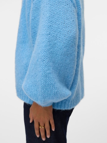 VERO MODA Knit cardigan 'VMMaybe' in Blue