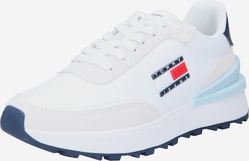 Tommy Jeans - Zapatillas deportivas bajas en blanco: frente