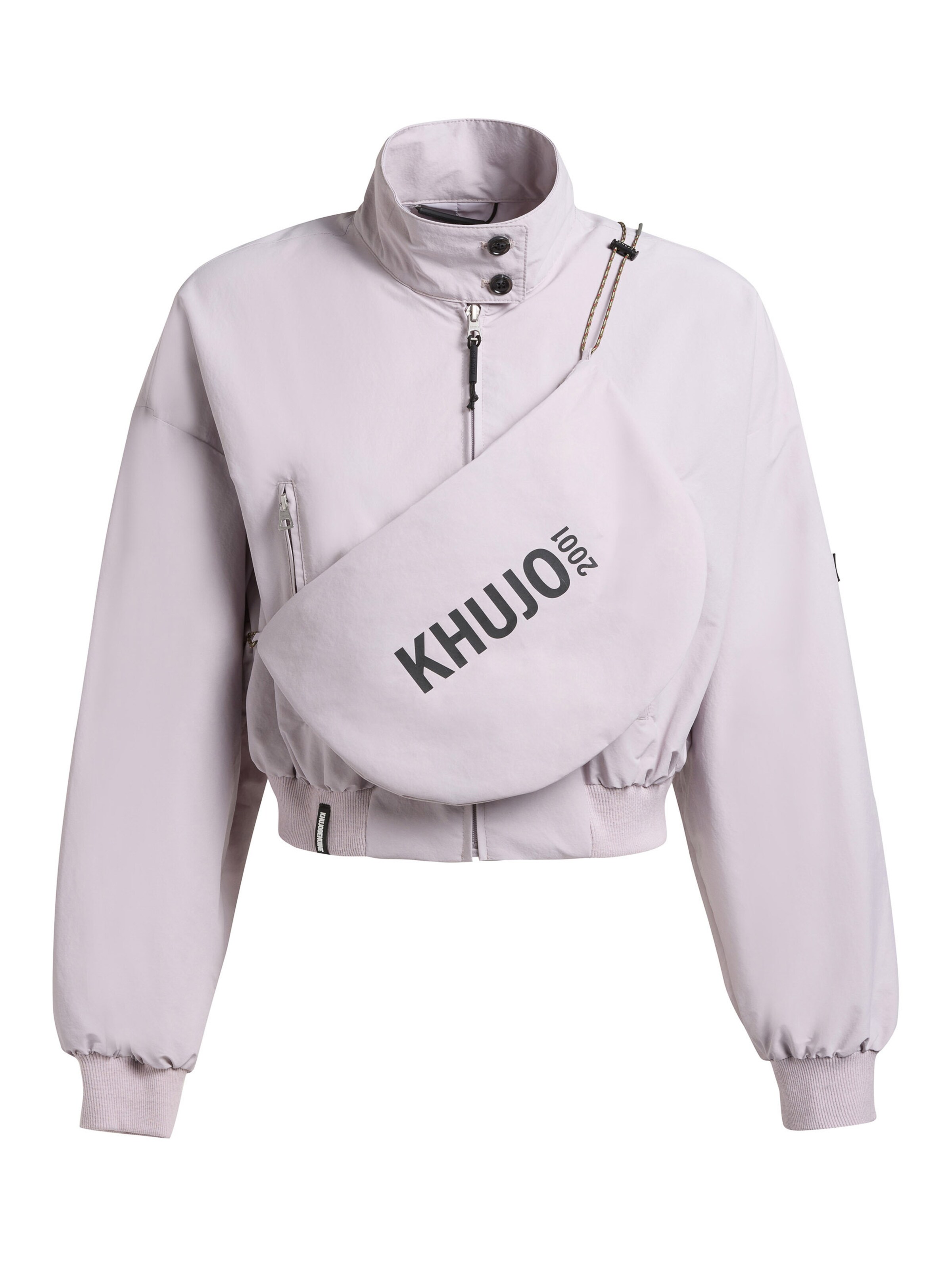 khujo Přechodná bunda – fialová: přední strana