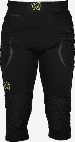 KEEPERsport Regular Sporthose in Schwarz: Vorderseite