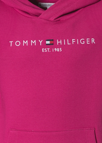 TOMMY HILFIGER Sweatshirt 'Essential' i pink