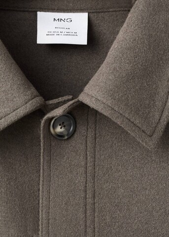 MANGO MAN Comfort Fit Übergangsjacke 'Alludia' in Grau