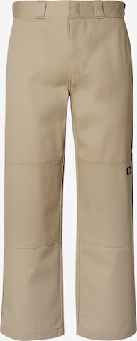 DICKIES Loose fit Trousers with creases in Green: front