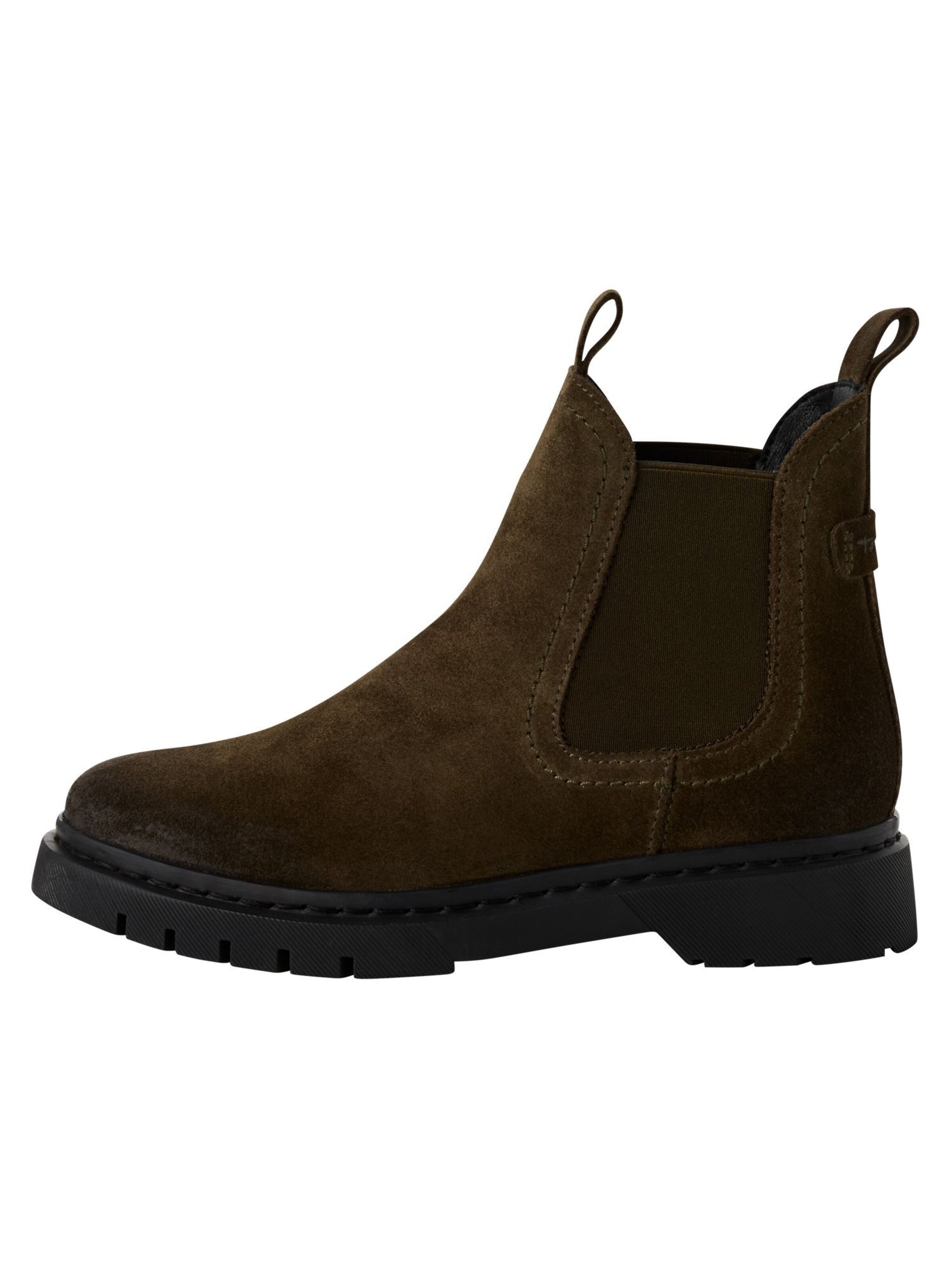 Tamaris Chelsea boots in Green