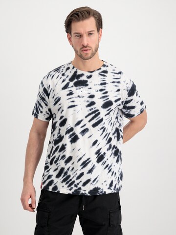 ALPHA INDUSTRIES T-shirt i vit