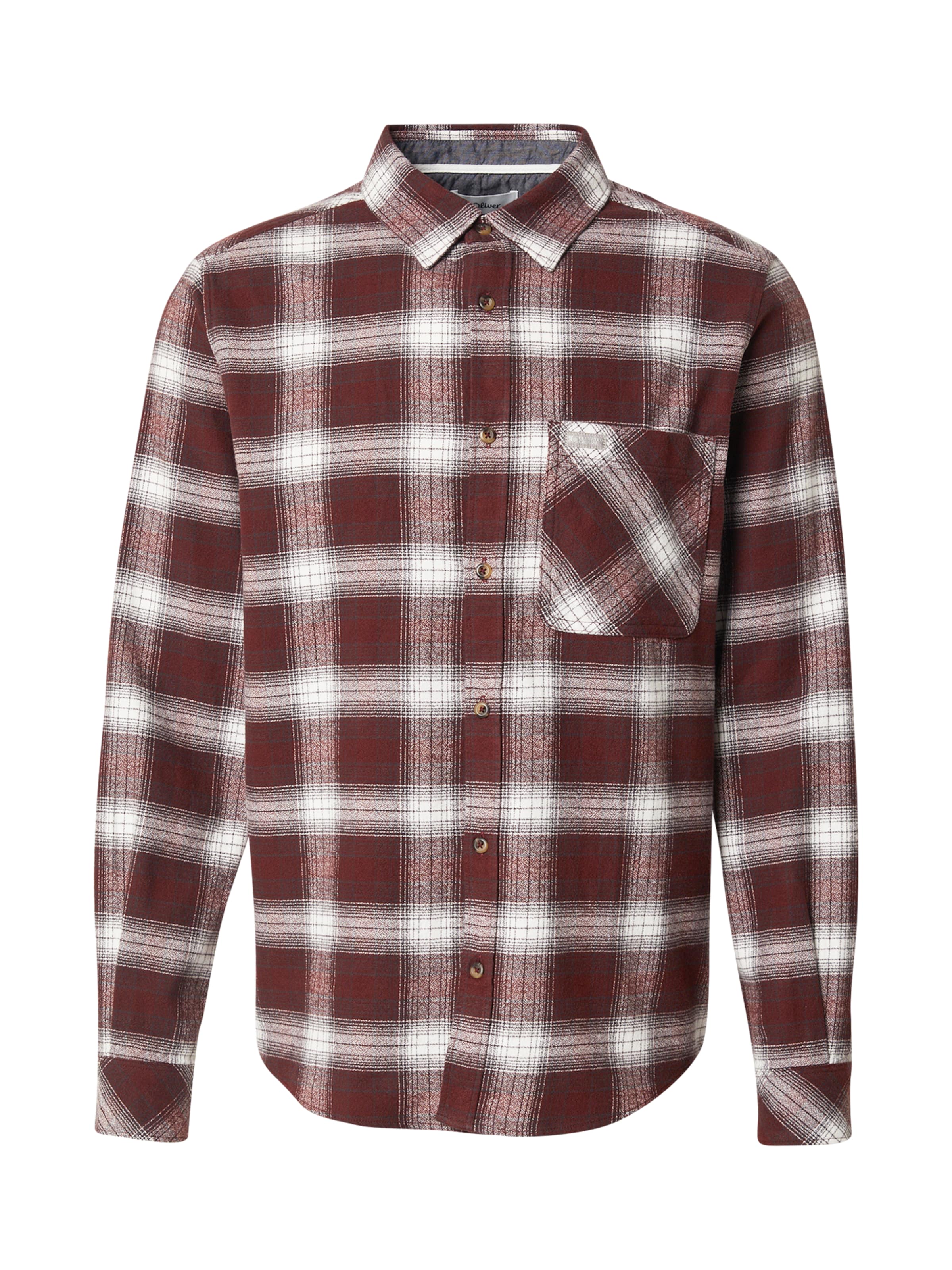 s.Oliver - Ajuste regular Camisa en rojo: frente