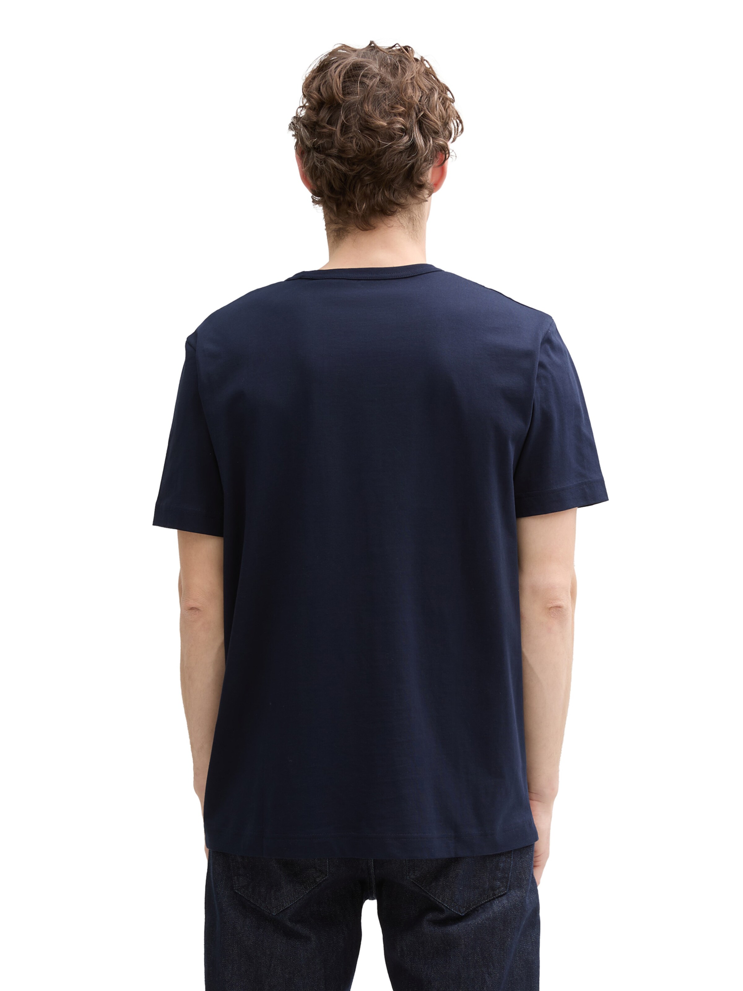 mėlyna TOM TAILOR Marškinėliai