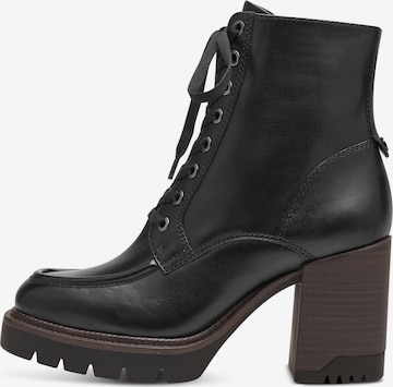 TAMARIS Lace-Up Ankle Boots in Black