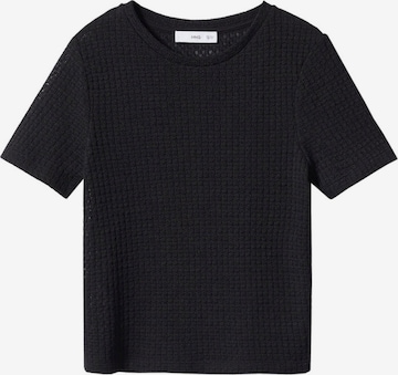 MANGO Sweater 'NACAR' in Black: front