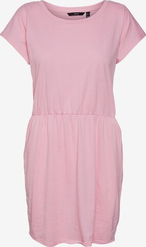 VERO MODA Kleid 'LUNA' in Pink: predná strana