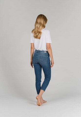 Angels Slimfit 7/8 Jeans Ankle-Jeans Ornella im Denim-Look in Blau